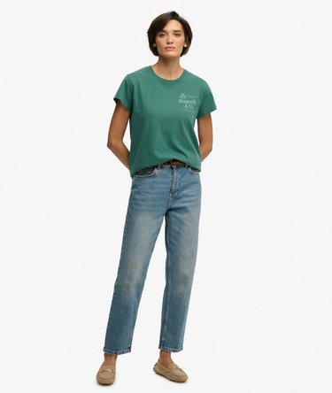 Luxe Casual T-Shirt in lockerer Passform Image 3