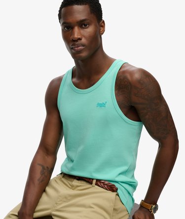 Essential Logo Vest Top Image 2