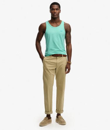 Essential Logo Vest Top Image 3