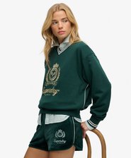 Country Club V-Ausschnitt-Sweatshirt in lockerer Passform