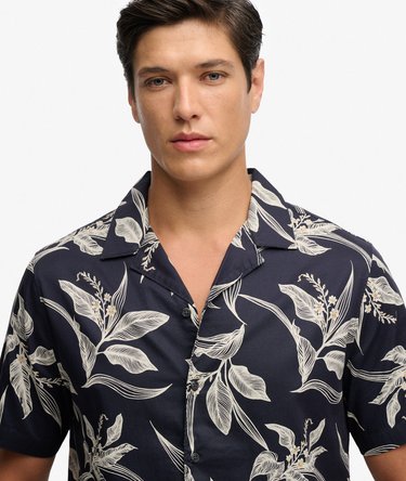 Hawaiian Print Short Sleeve Shirt Image 4