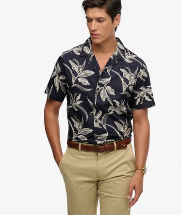 Hawaiian Print Short Sleeve Shirt Image 2