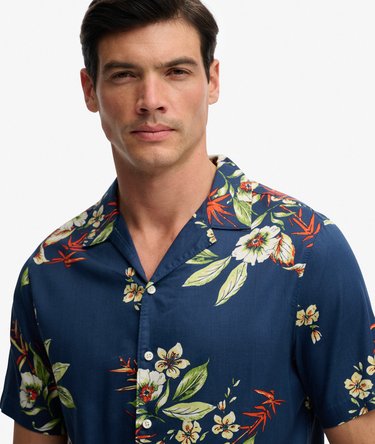 Hawaiian Print Short Sleeve Shirt Image 4