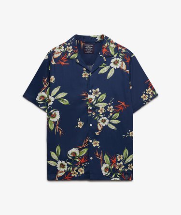 Hawaiian Print Short Sleeve Shirt Image 6