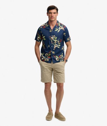 Hawaiian Print Short Sleeve Shirt Image 3