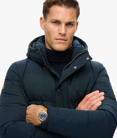 Everest Short Hooded Puffer Jacket Image 3