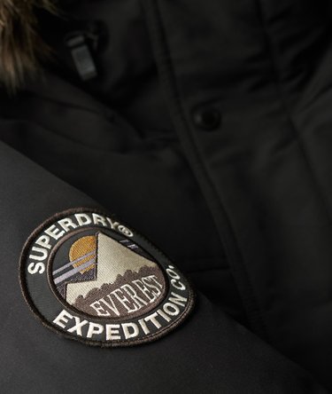 Everest Faux Fur Parka Jacket Image 6