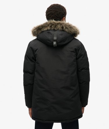 Everest Faux Fur Parka Jacket Image 5