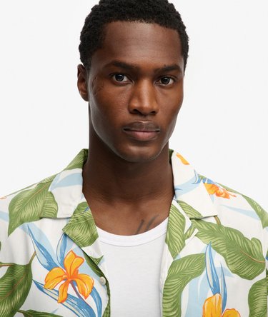 Hawaiian Print Short Sleeve Shirt Image 4