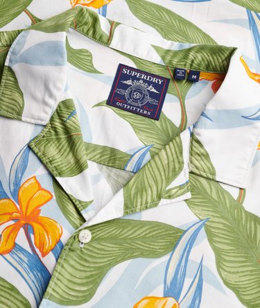 Hawaiian Print Short Sleeve Shirt Image 6