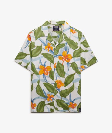 Hawaiian Print Short Sleeve Shirt Image 7
