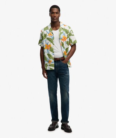 Hawaiian Print Short Sleeve Shirt Image 3