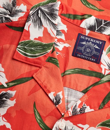 Hawaiian Print Short Sleeve Shirt Image 6