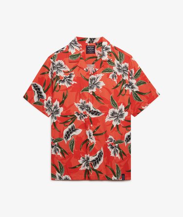 Hawaiian Print Short Sleeve Shirt Image 7