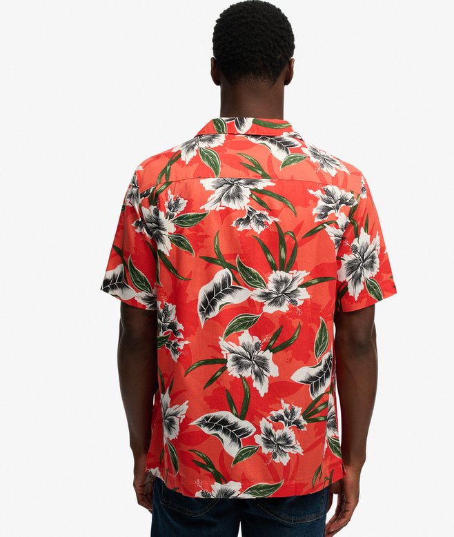 Hawaiian Print Short Sleeve Shirt More Colours Available Price £31.49 Price reduced from £44.99 to You Save 30%