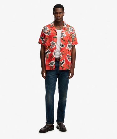 Hawaiian Print Short Sleeve Shirt Image 3