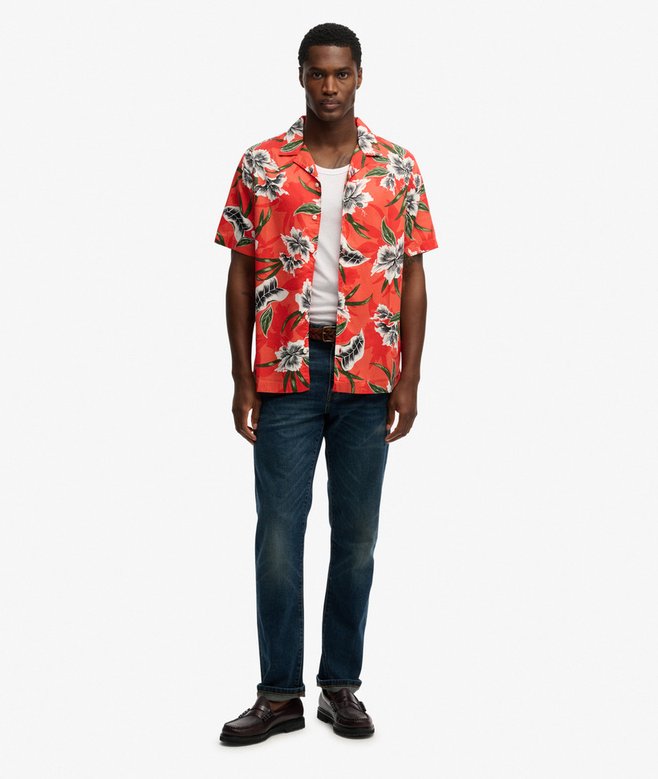 Hawaiian Print Short Sleeve Shirt More Colours Available Price £31.49 Price reduced from £44.99 to You Save 30%