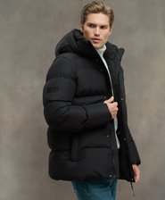 Doudoune Sport Mi-longue &agrave; Capuche