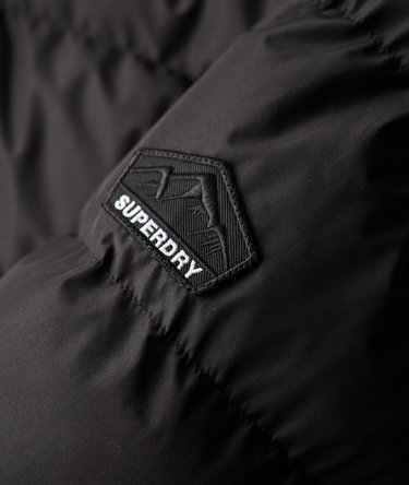 Hooded Sports Puffer Jacket Image 7