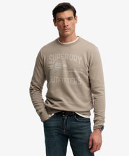 Sweatshirt Retro Outdoor Coupe D&eacute;contract&eacute;e