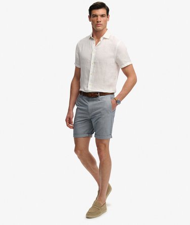 Premium Textured Chino Shorts Image 1
