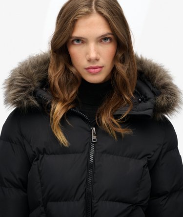 Fuji Belted Puffer Jacket Image 4
