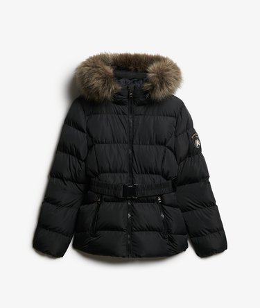 Fuji Belted Puffer Jacket Image 7