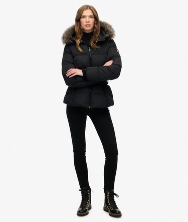 Fuji Belted Puffer Jacket Image 3