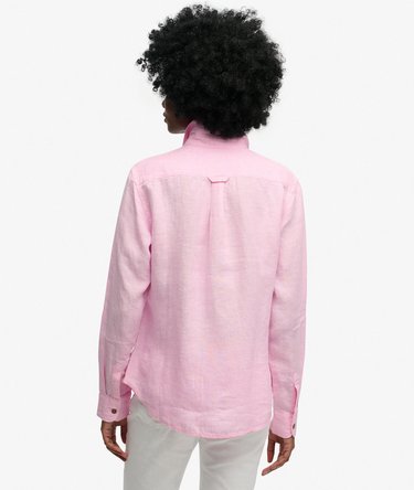Premium Linen Boyfriend Shirt Image 5