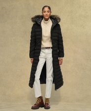 Fuji Faux Fur Hooded Longline