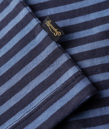 Essential gestreept T-shirt met logo Image 5