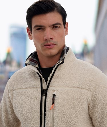 Outdoor Sherpa Fleece Jas Image 1