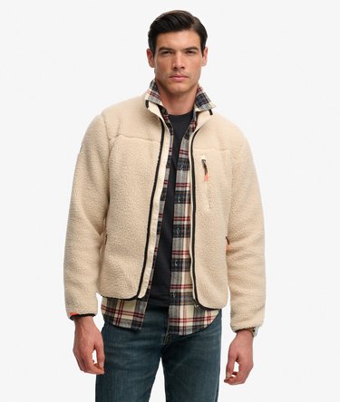 Outdoor Sherpa Fleece Jas Image 2