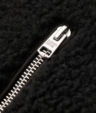 Vintage Retro Borg Fleece Jacket Image 7