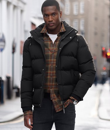 Everest Short Hooded Puffer Jacket Image 1