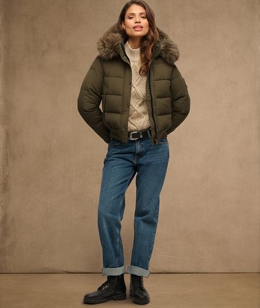 Everest Hooded Bomber Jacket Image 1