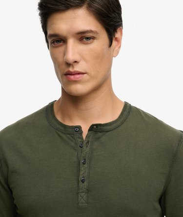 Long Sleeved Jersey Grandad Top Image 4