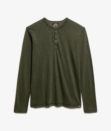 Long Sleeved Jersey Grandad Top Image 7