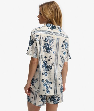 Beach Printed Overhemd met Korte Mouwen Image 5