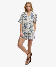 Short de plage imprim&eacute; en coton