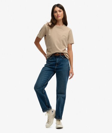 T-shirt &agrave; logo brod&eacute; Essential Image 3