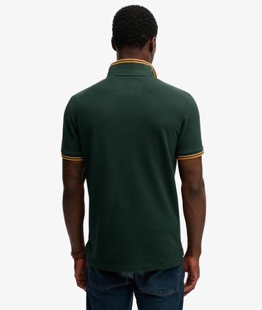 Vintage Athletic Patch Polo Shirt Image 5
