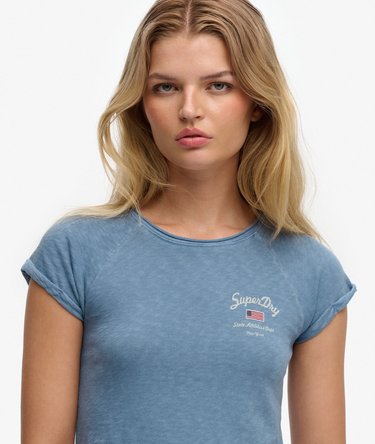 Athletic Essentials Slub Graphic T-Shirt Image 4