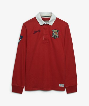 Double Emblem Rugby Top Image 7