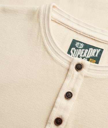 Haut Grandad Textur&eacute; L&eacute;ger Image 6