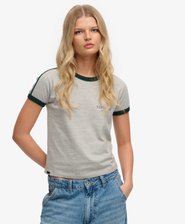 Athletic Essentials Ringer-T-Shirt mit Grafik
