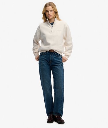 Essential Logo Half Zip Image 3