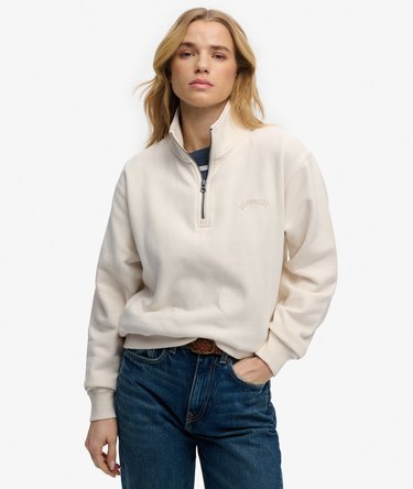 Essential Logo Half Zip Image 1