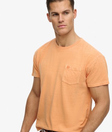 Classic Cotton Linen Pocket T-Shirt Image 2
