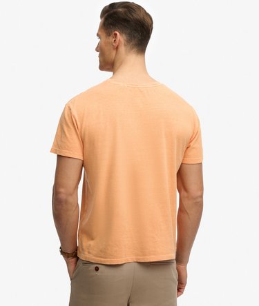 Classic Cotton Linen Pocket T-Shirt Image 5